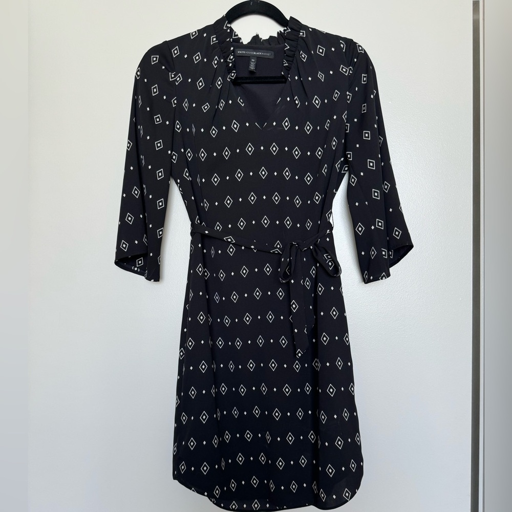 Quarter sleeve dress